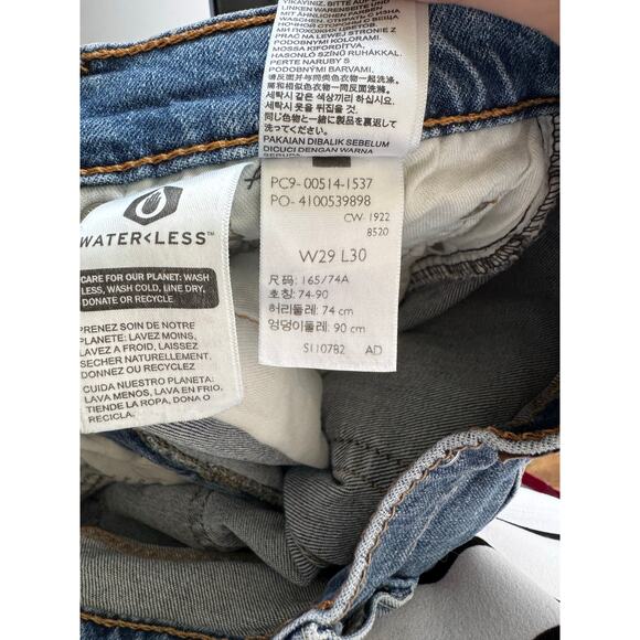 Levi's 514 Men's Straight Leg Jeans Size 29x30 Original Classic - Picture 6 of 6